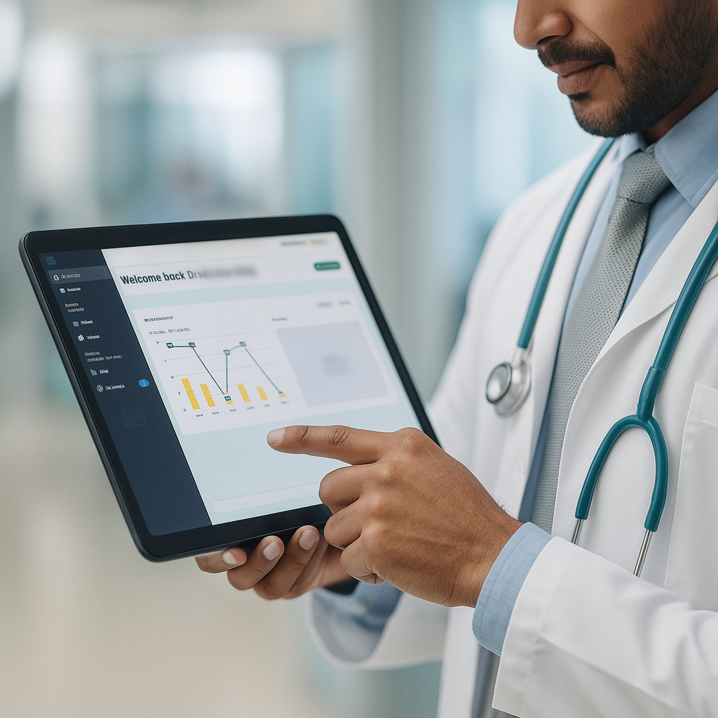 eClinicare health platform interface