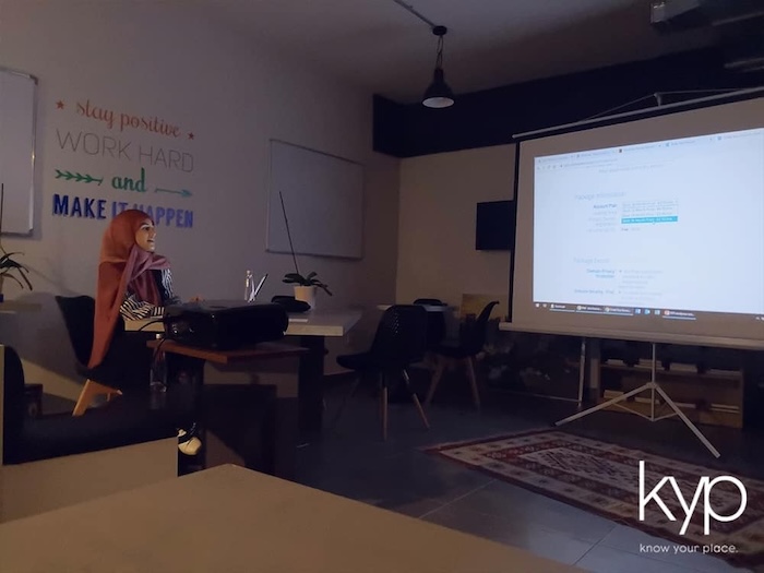 Asia Joumaa web development workshop